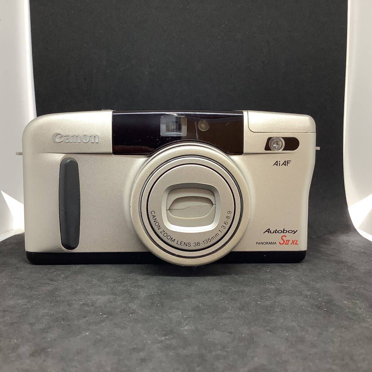 ＊【簡易動作確認済み】Canon Autoboy PANORAMA SⅡ XL キャノン オートボーイ パラノマ 38-135mm 1:3.6-8.9 コンパクトフィルムカメラ の画像2