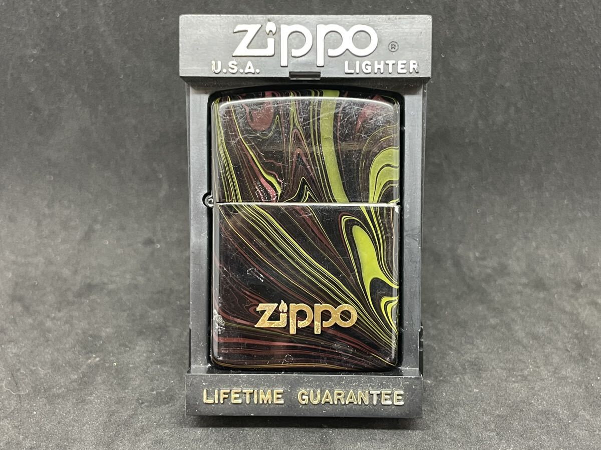 ZIPPO ジッポー 1988年製 80's オイルライター カモ柄 迷彩 ヴィンテージ 喫煙具 喫煙グッズ Zippo USA LIGHTER ケース付き 着火確認済みの画像9