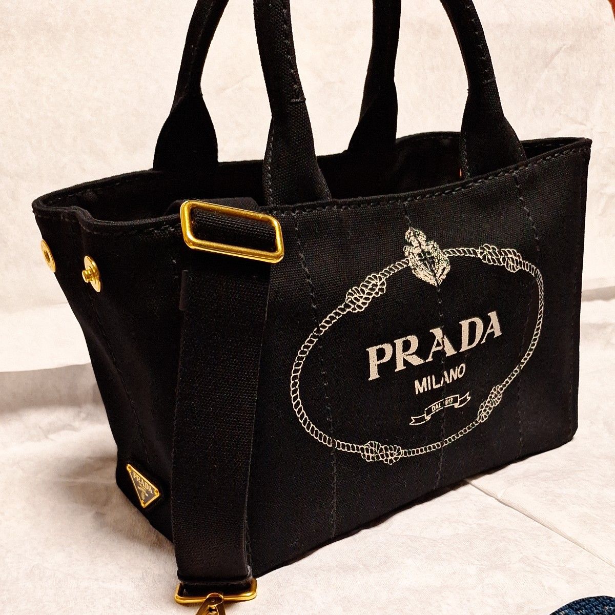 新品未使用 PRADA プラダ カナパ キャンバストート ハンドバッグ 新品未使用 PRADA プラダ カナパ キャンバストート ハンドバッグ