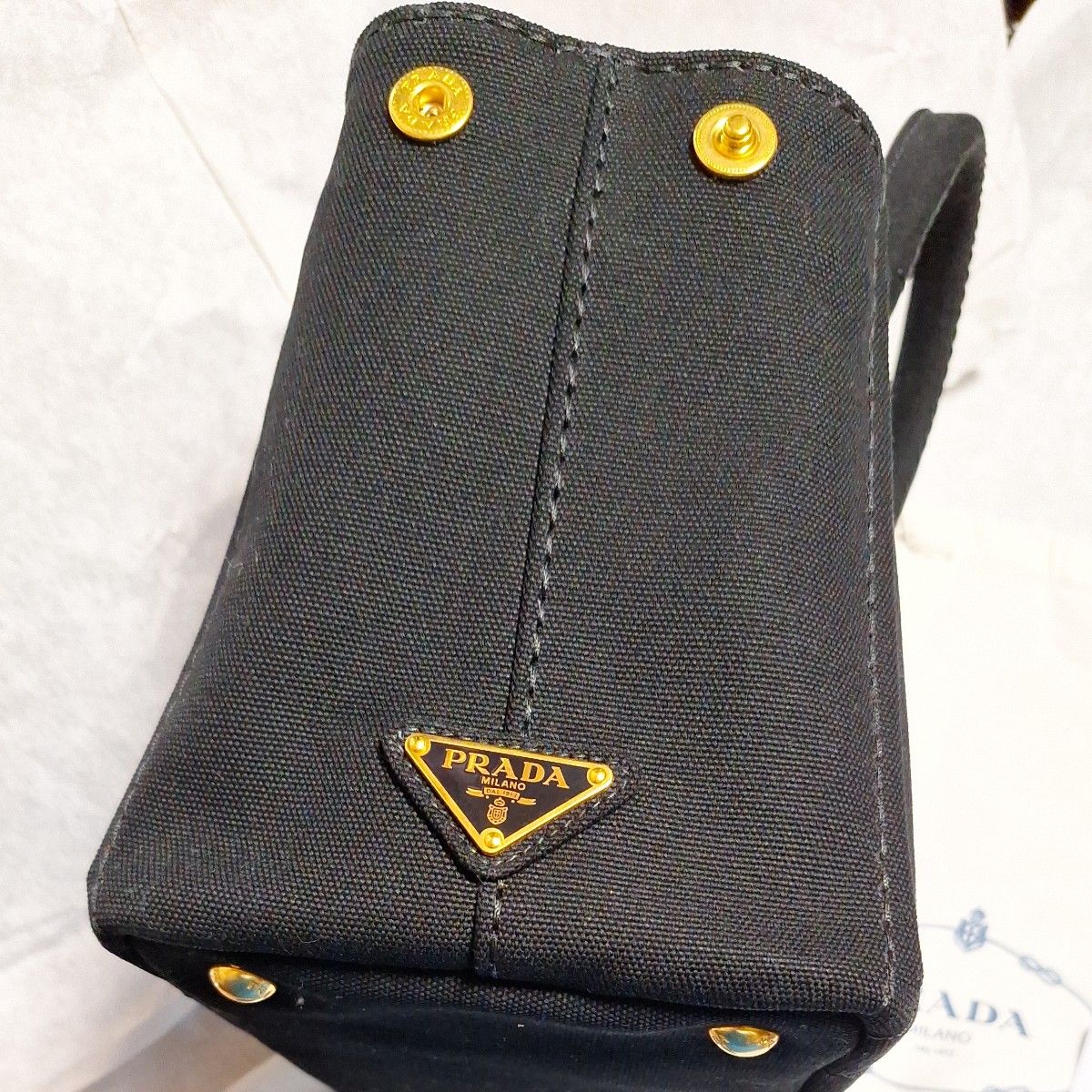 新品未使用 PRADA プラダ カナパ キャンバストート ハンドバッグ 新品未使用 PRADA プラダ カナパ キャンバストート ハンドバッグ