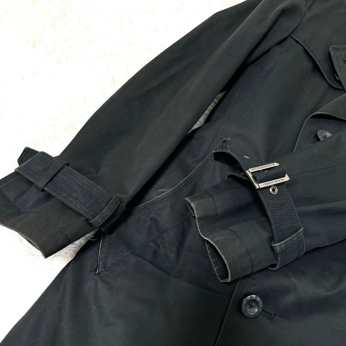 バーバリーブラックレーベル　トレンチコート　ライナー　2way  キルティング BURBERRY BLACK LABEL 