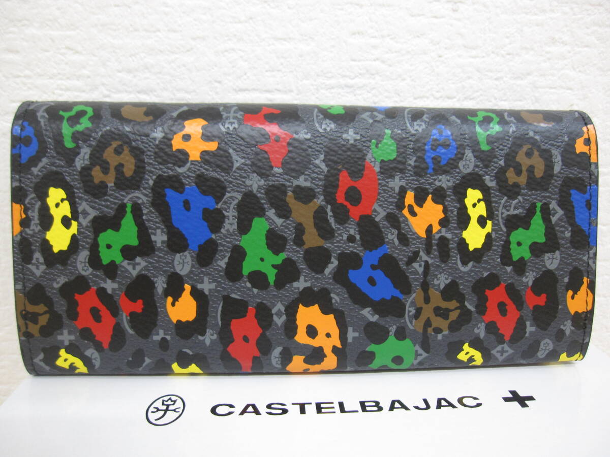 CASTELBAJAC Castelbajac длинный кошелек кошелек для мелочи . есть re опал 029614 черный обычная цена 20900 иен новый товар 