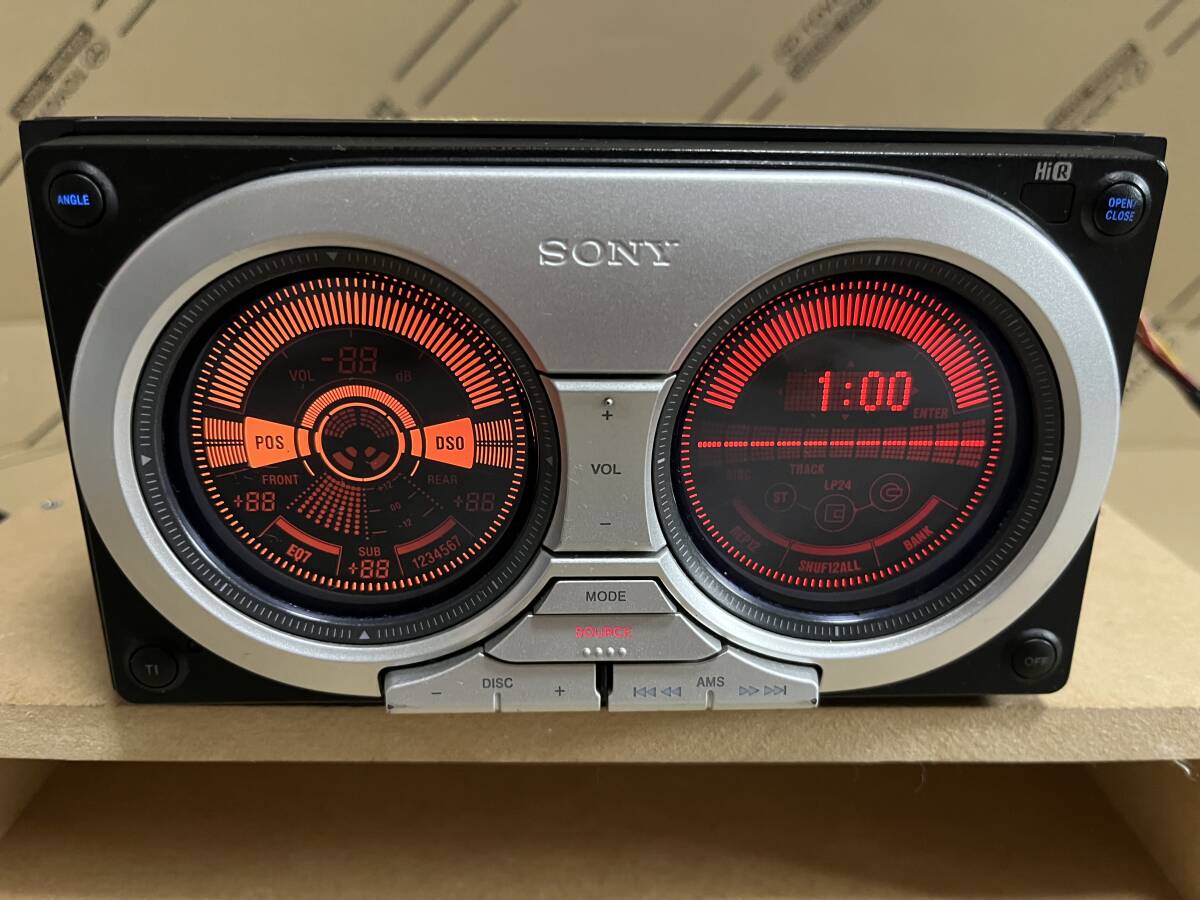 ★SONY WX-7700MDX CD MD 2din AUX付きレトロなデッキ★の画像1