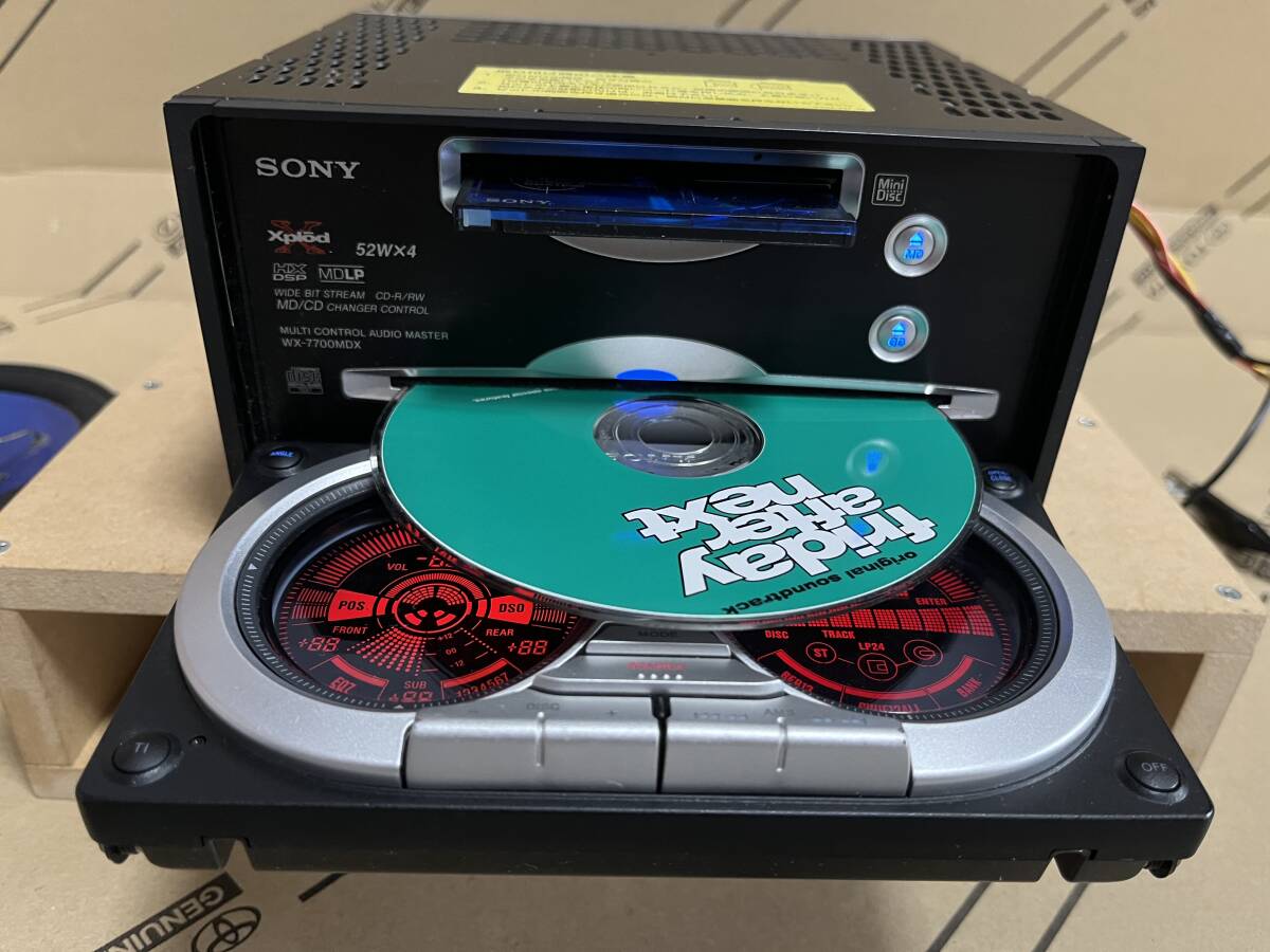 SONY WX-7700MDX CD MD 2din AUX付きレトロなデッキ|Yahoo SONY WX-7700MDX CD MD 2din AUX付きレトロなデッキ|Yahoo