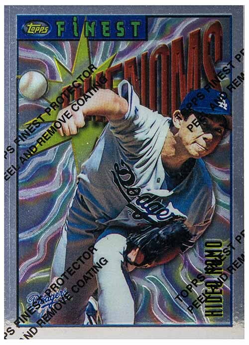 即決! 1996 野茂英雄 MLB TOPPS FINEST カード #59の画像1