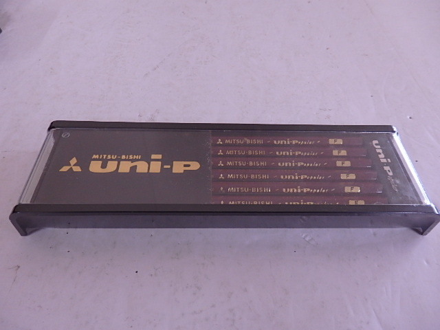 MITSU-BISHI 三菱鉛筆 uni-p F 1/2GROSS ６箱×１２本 昭和レトロ   ∞18の画像2
