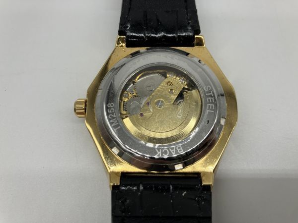 B1-446 FORSING 自動巻 裏スケルトン メンズ腕時計 スケルトン腕時計の画像5