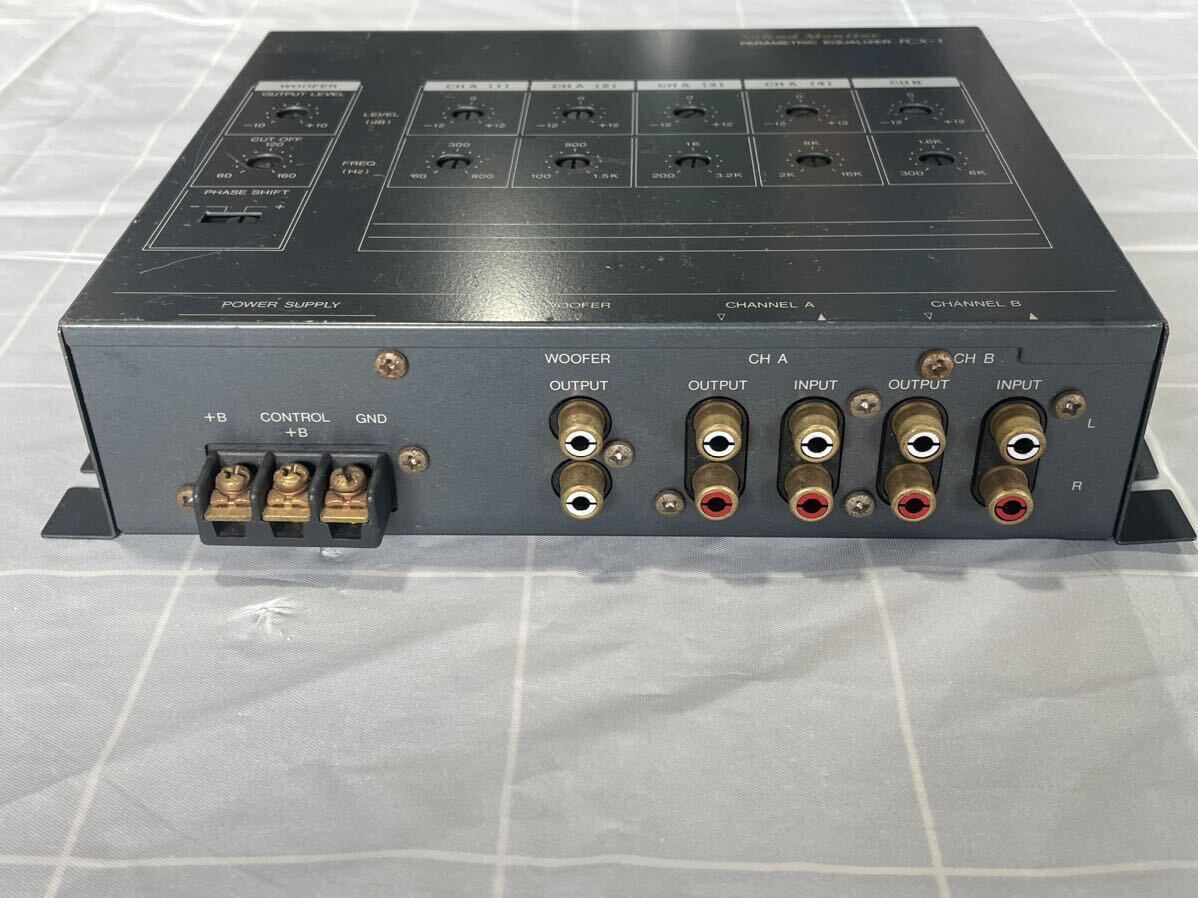 Sound Monitor FCX-1 パラメトリック イコライザー　サウンドモニター_画像2