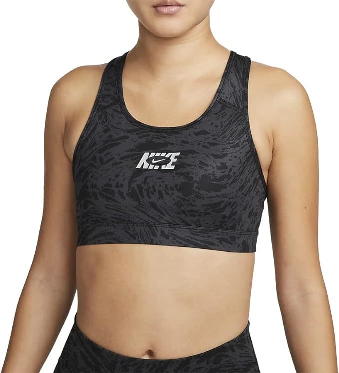! новый товар с биркой NIKE Nike -тактный lapi- medium поддержка bla обычная цена 4,400 иен чёрный L йога Dance тренировка спортивный бюстгальтер 