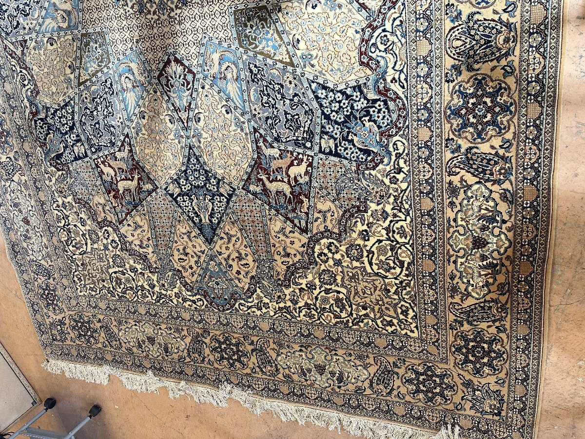 used 209×315 ナイン産 JOSCAA ペルシャ絨毯 カーペット 検 used 209×315 ナイン産 JOSCAA ペルシャ絨毯 カーペット 検