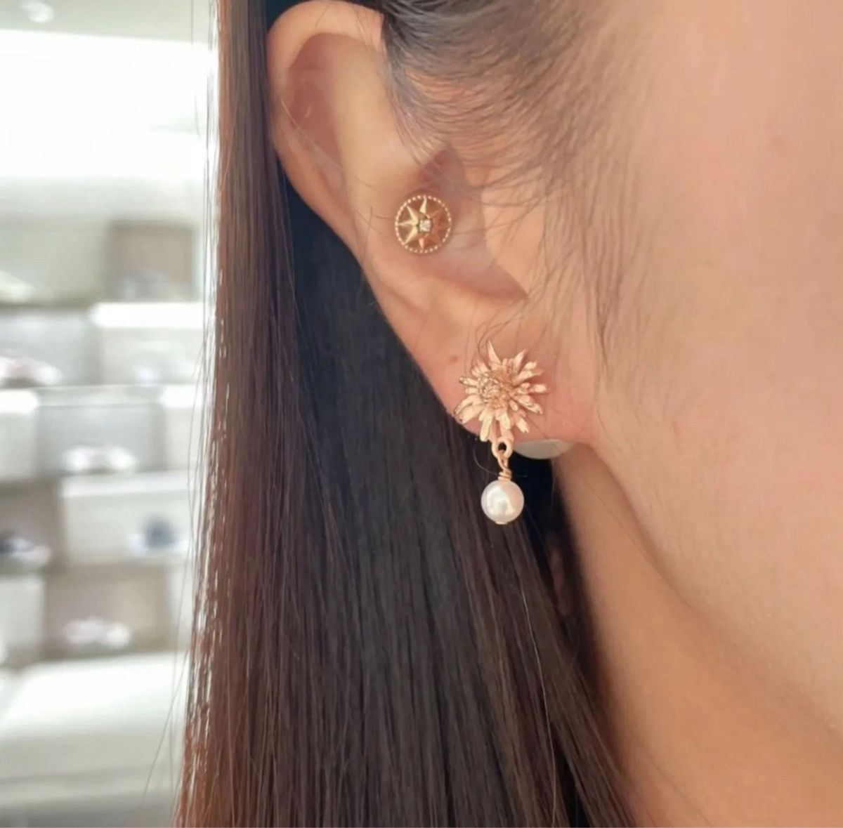 限界値】Dior Tribales ピアス D-Millefiori ミルフィオリ 限界値】Dior Tribales ピアス D-Millefiori ミルフィオリ