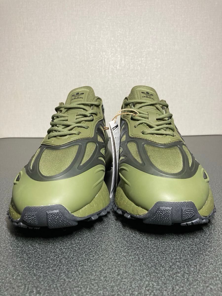 未使用】adidas・ZX 2K BOOST 2 0 TRAIL・スニーカー・オリーブ 未使用】adidas・ZX 2K BOOST 2 0 TRAIL・スニーカー・オリーブ