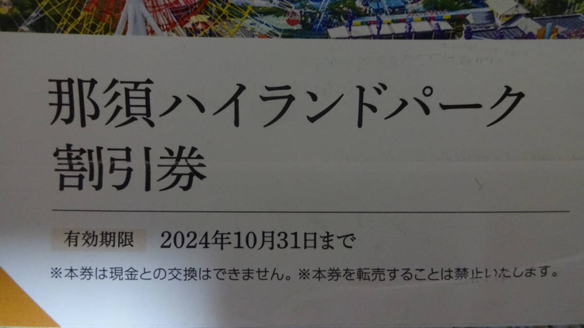 那須ハイランドパーク 那須高原りんどう湖ファミリー牧場 那須の森の空中アスレチックNOZARU 割引券の画像2