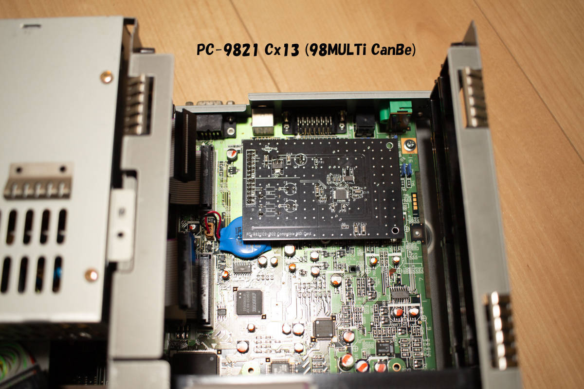 PC-9801 PC-9821 MIDI Card 音源 (MIDI音源サブボード PC-9821C3-B02互換、MIDIStar/GS互換、GS音源) [S/N:078]