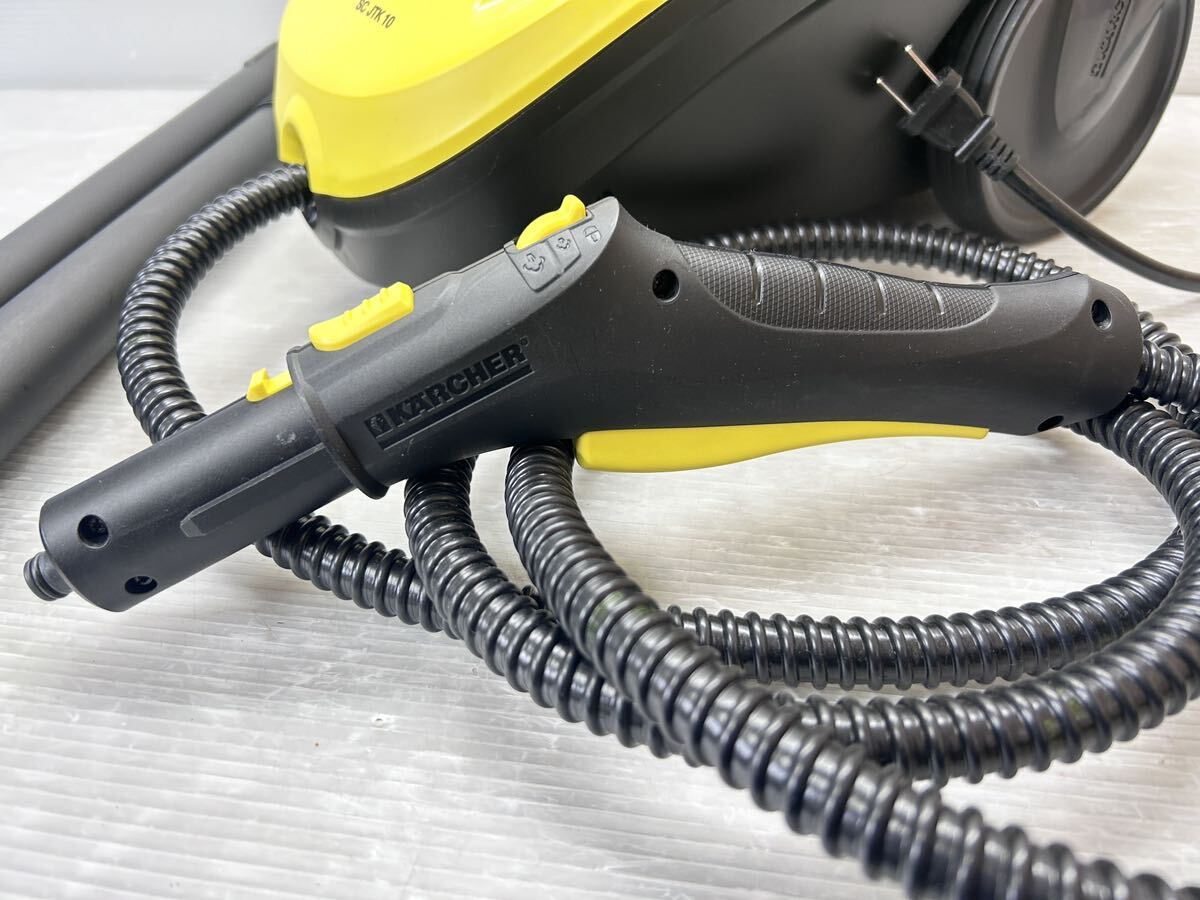 KARCHER/ケルヒャー 家庭用スチームクリーナー(SC JTK10) 1.512-190.0 通電OK ジャンク品の画像7