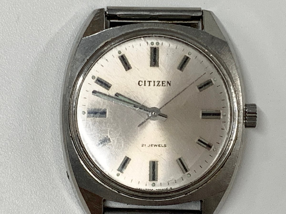 CITIZEN シチズン 腕時計 ２本セット SEVEN STAR CUSTOM 21石 自動巻き 手巻き デイデイト メンズ 紳士用 ステンレスの画像8
