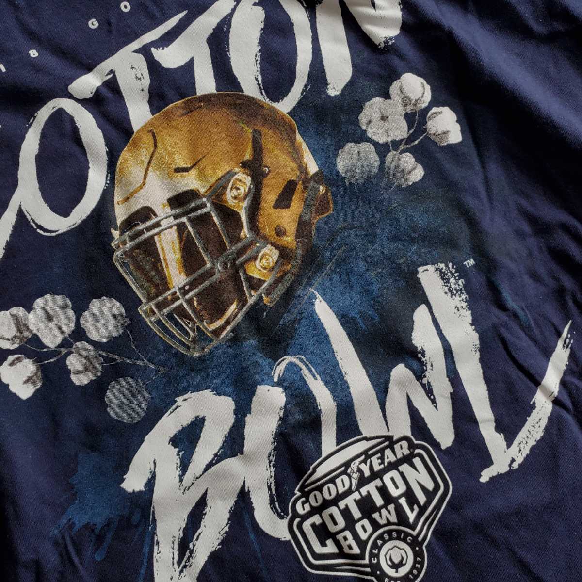 新品未使用 Nike アメリカンフットボール NCAA Cotton Bowl 大学 ナイキ Tシャツ 綿 Lの画像5