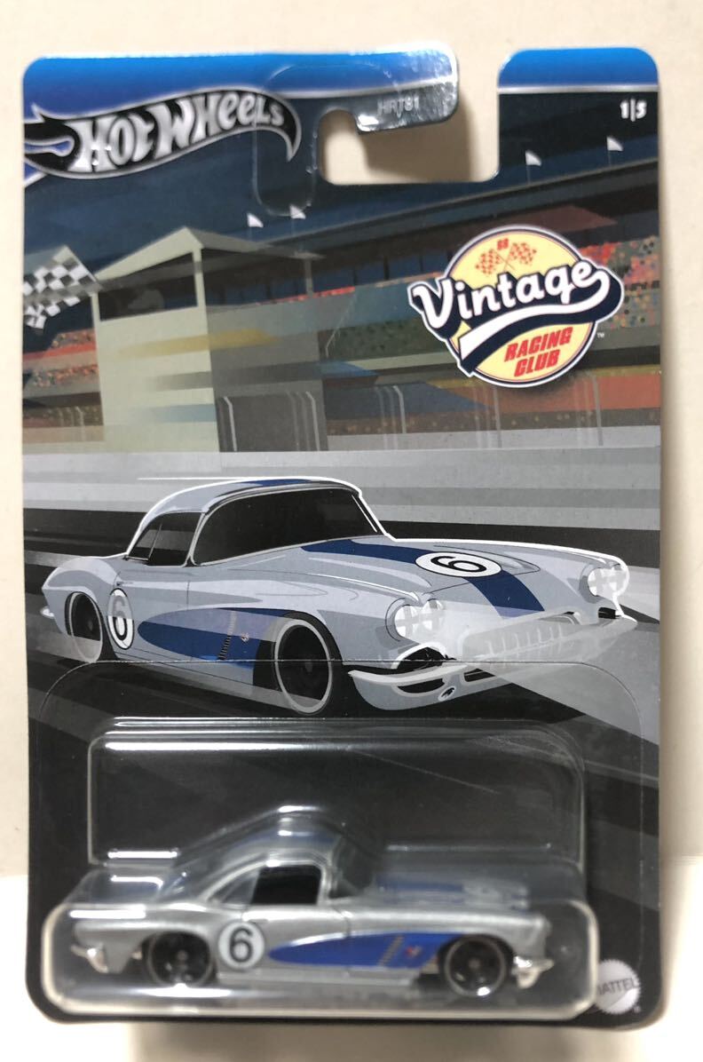 日本未発売 US流通版 1962 Chevrolet Corvette C1 Coupe シボレー コルベット 2024 Vintage Racing Club ビンテージ レーシング クラブ _画像2