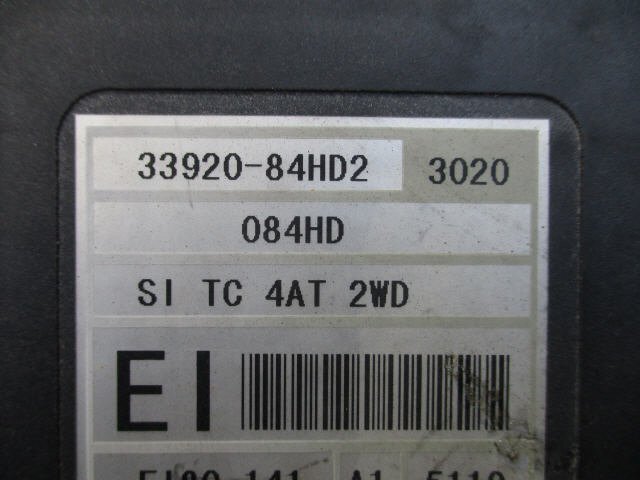 【検査済】 H17年 ラピュタ TA-HP22S エンジンコンピューター K6A 33920-84HD2 [ZNo:04002484]の画像3