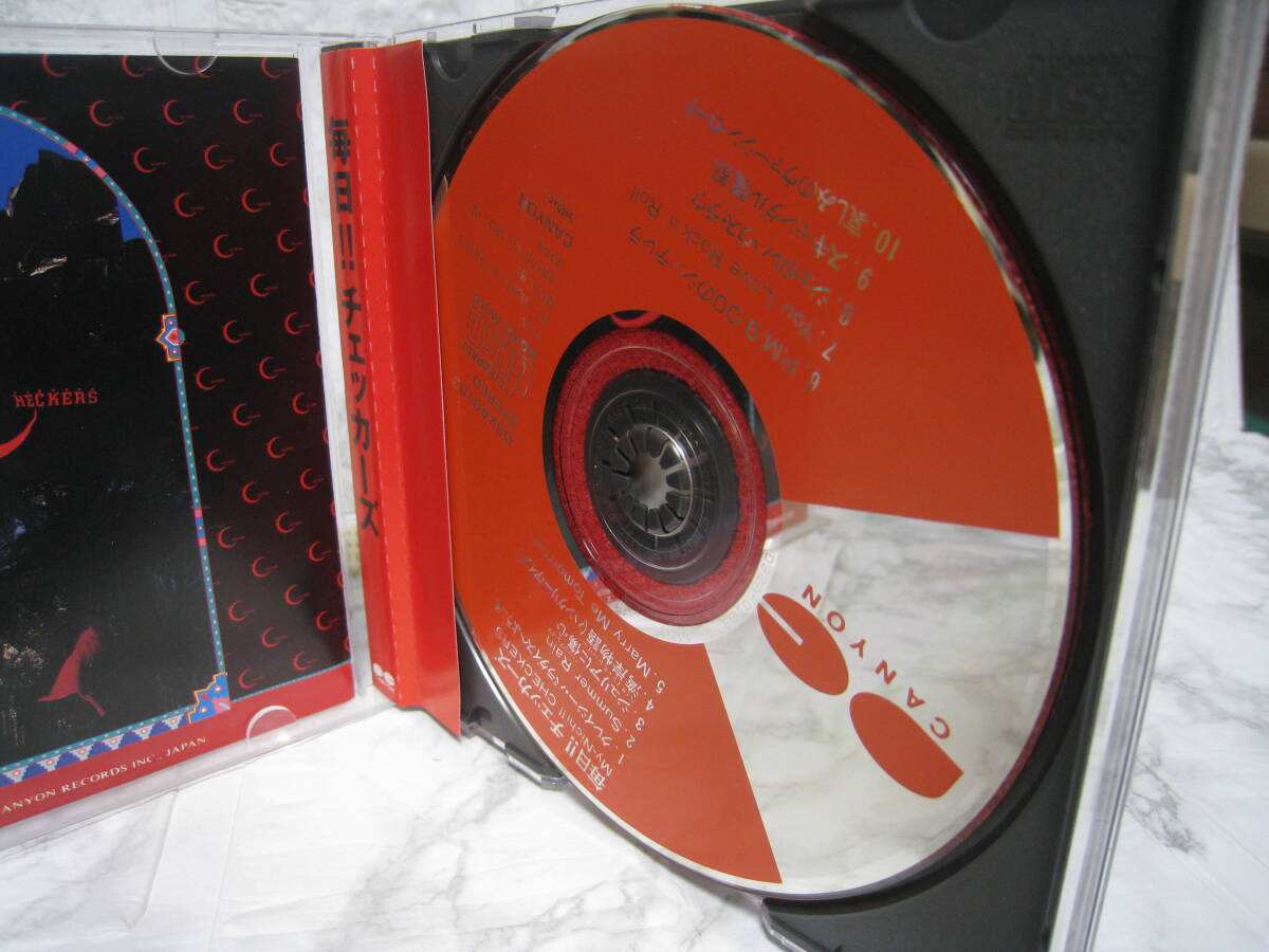 NO.81 美品 廃盤 CD 毎日 チェッカーズ D32A0103 旧規格 3200円盤 巻き込み帯付の画像7