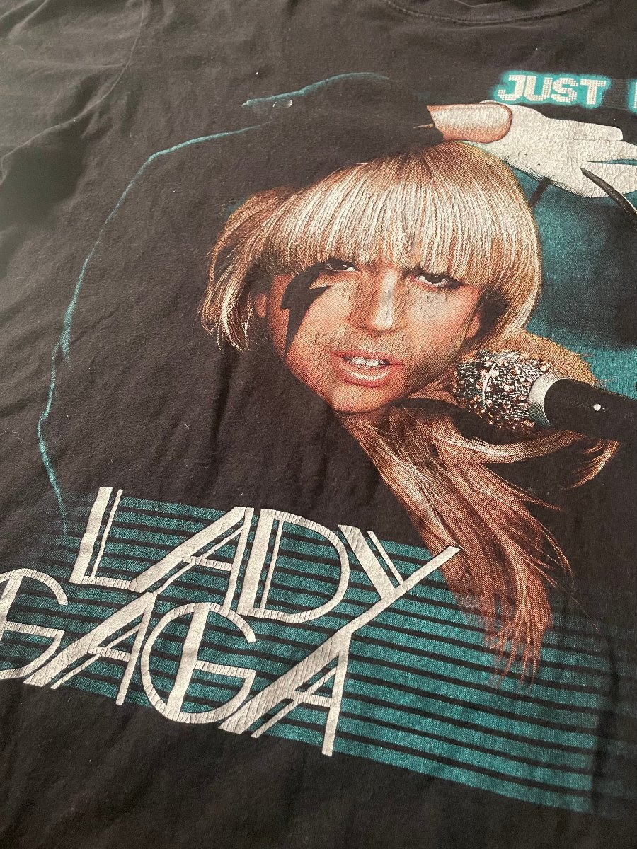 アメリカ購入LADY GAGA★JUST DANCE★Tシャツバックプリントタイプ_画像4