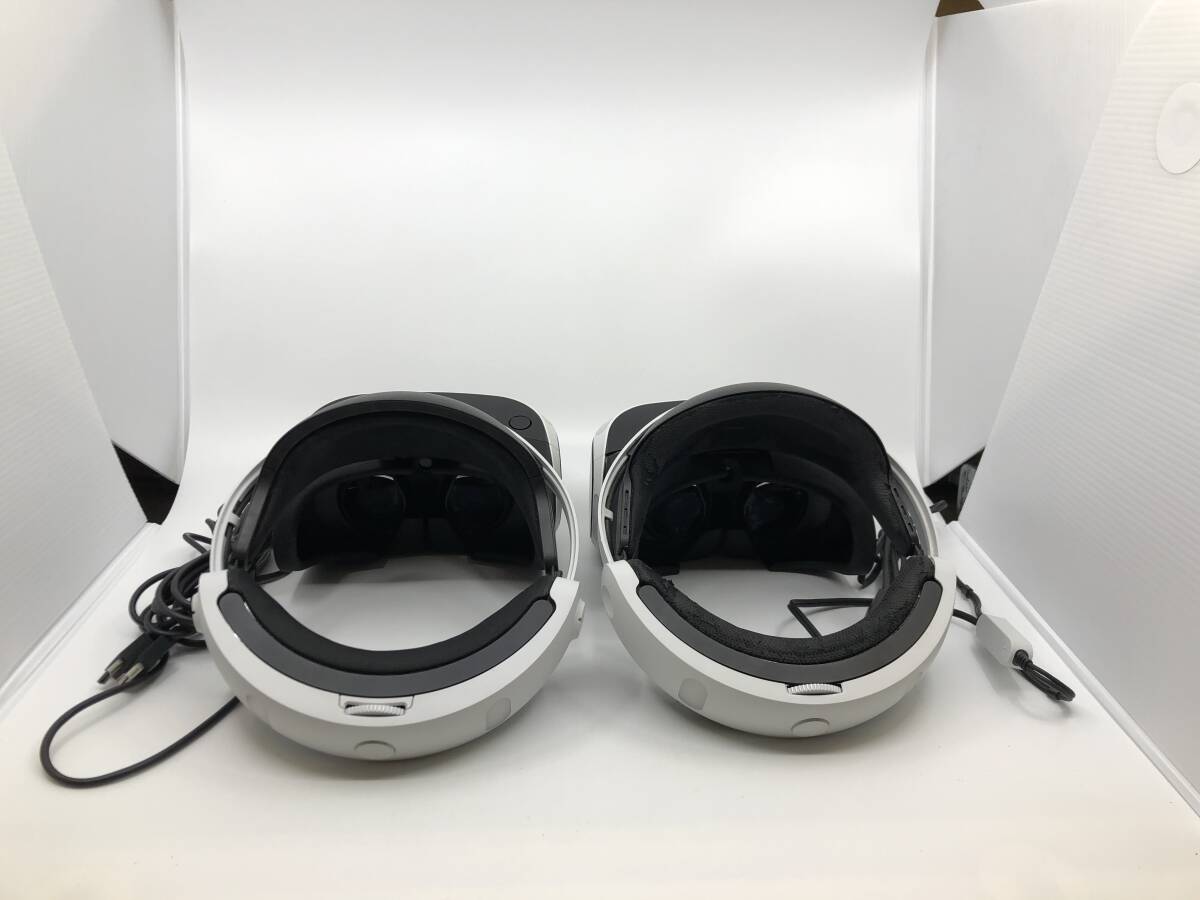 １円～ ジャンク品 SONY PlayStation PS VR VR2 VRヘッドセット 周辺機器 電源コードケーブル類等 まとめ セット_画像2