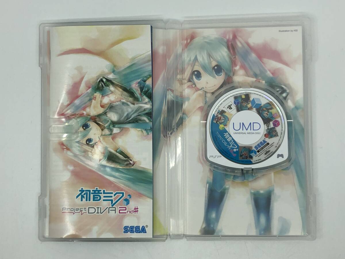 １円～ SEGA PSP 初音ミク Project DIVA シリーズ ゲームソフト 詰合せ まとめ 3本 セットの画像5
