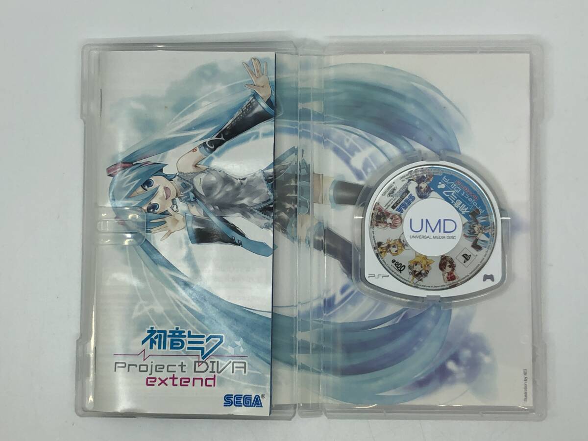 １円～ SEGA PSP 初音ミク Project DIVA シリーズ ゲームソフト 詰合せ まとめ 3本 セットの画像7