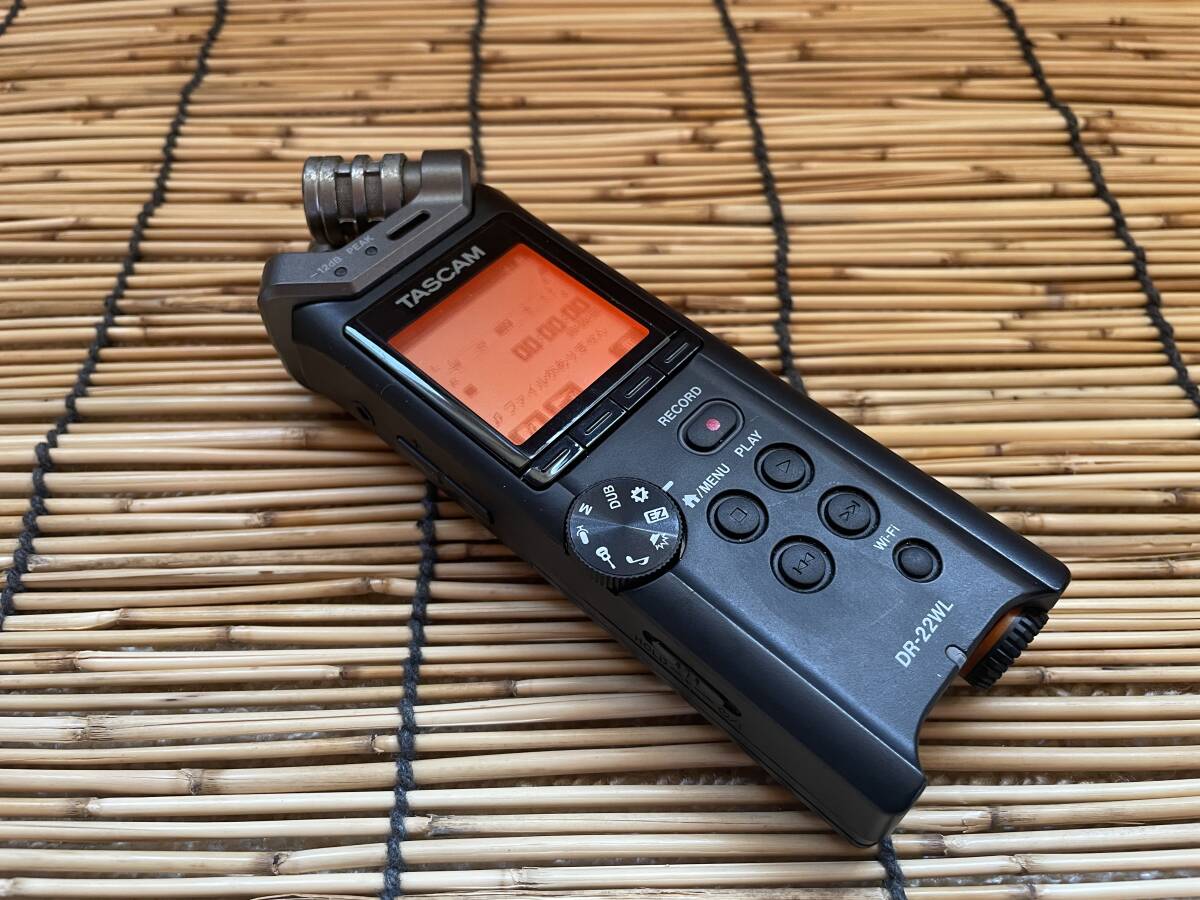 TASCAM DR-22WL 32GB SDカード付 リニアPCMレコーダー♪Wi-Fi対応の画像1