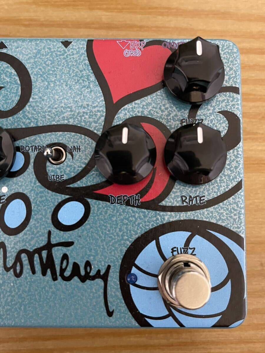 美品 Keeley Monterey Rotary Fuzz Uni vibe Wah エフェクター ファズ ワウ の画像4