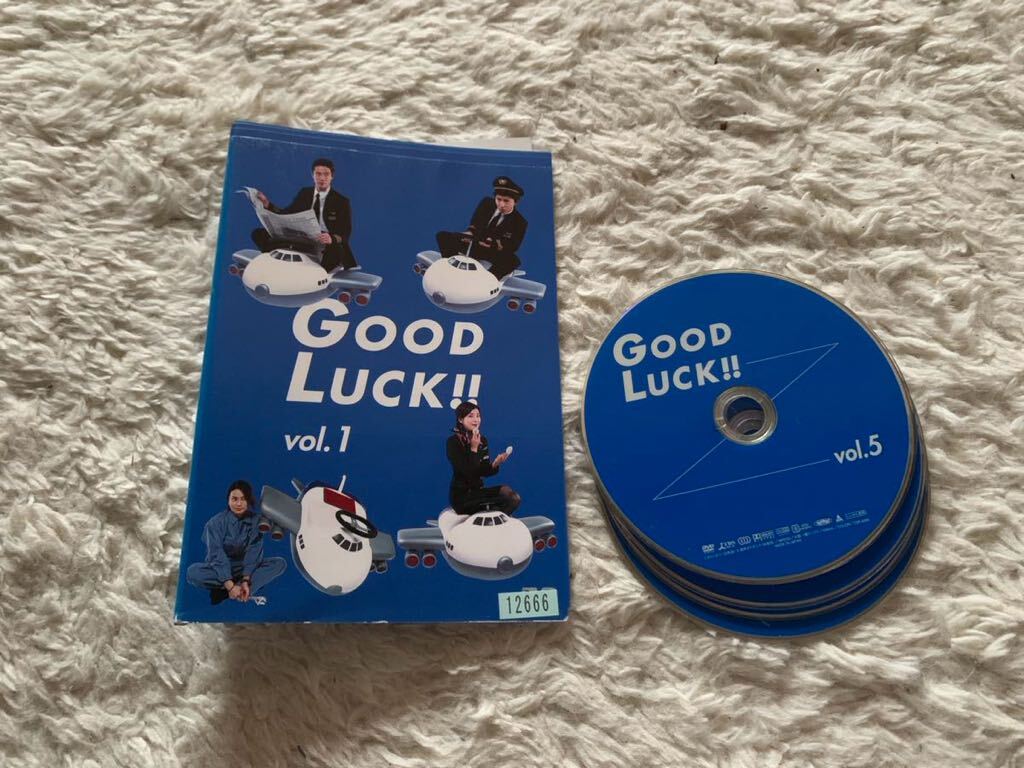 DVD 【 GOOD LUCK!! グッドラック!! 】全5巻セット木村拓哉_画像1