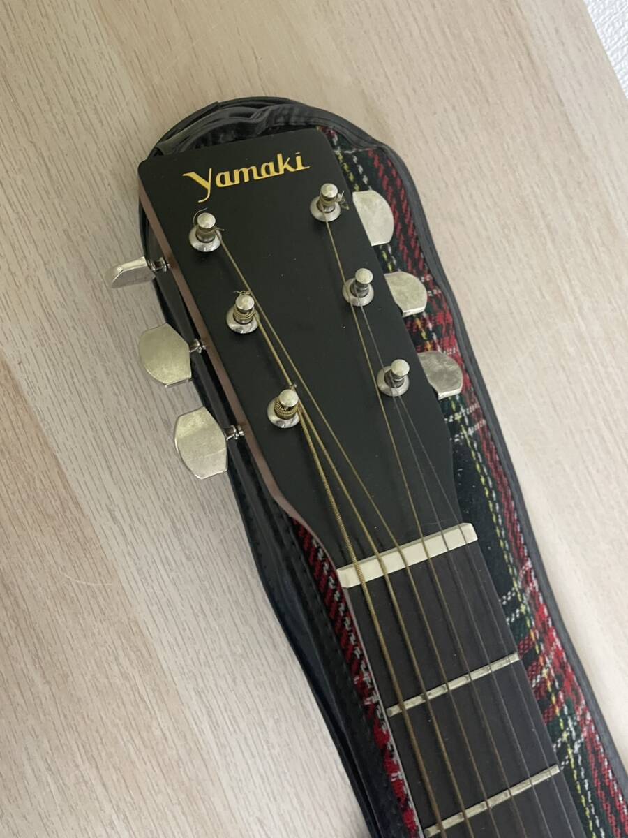 1円スタート YAMAKI ヤマキ YW15アコースティックギター 中古 現状品の画像3