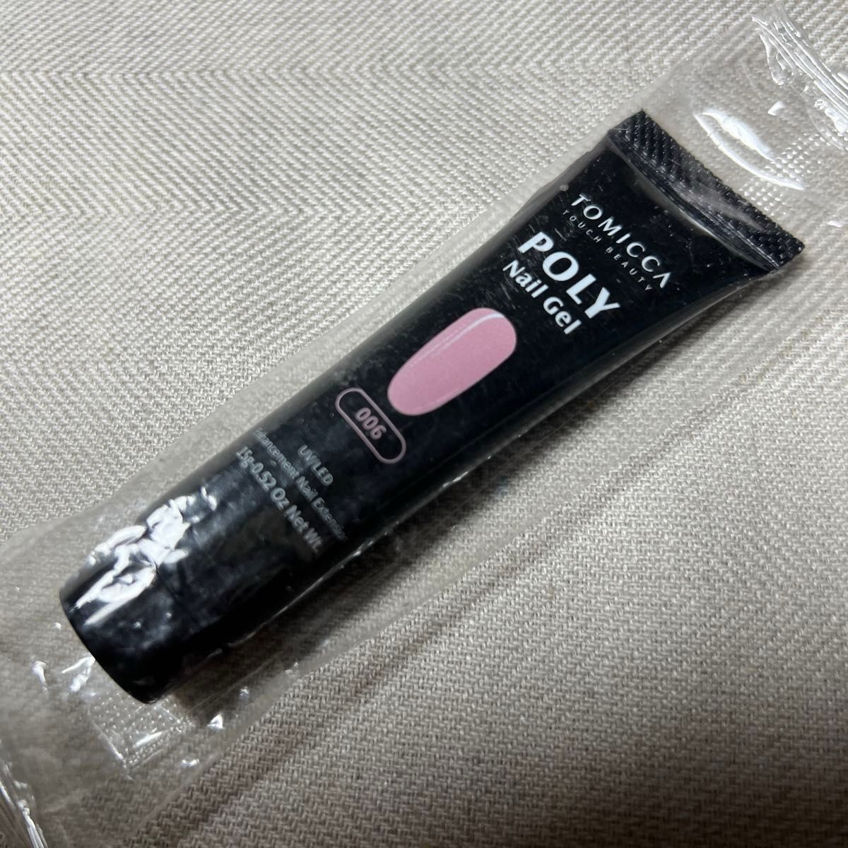 新品＊TOMICCA  POLY GEL トミカ　ポリジェル　ネイル　長さ出し　3色　+  デコパーツセット