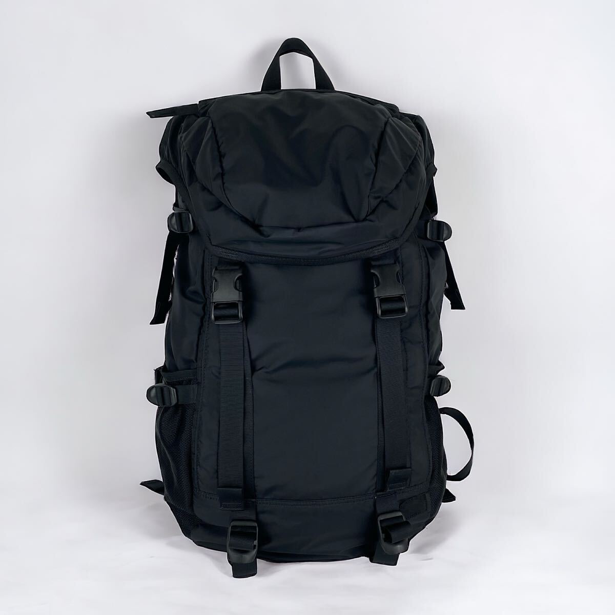 【希少】HEAD PORTER / B.B RUCKSACK / 藤原ヒロシ ヘッドポーター ブラックビューティー 廃盤 バックパック 多機能 _画像2