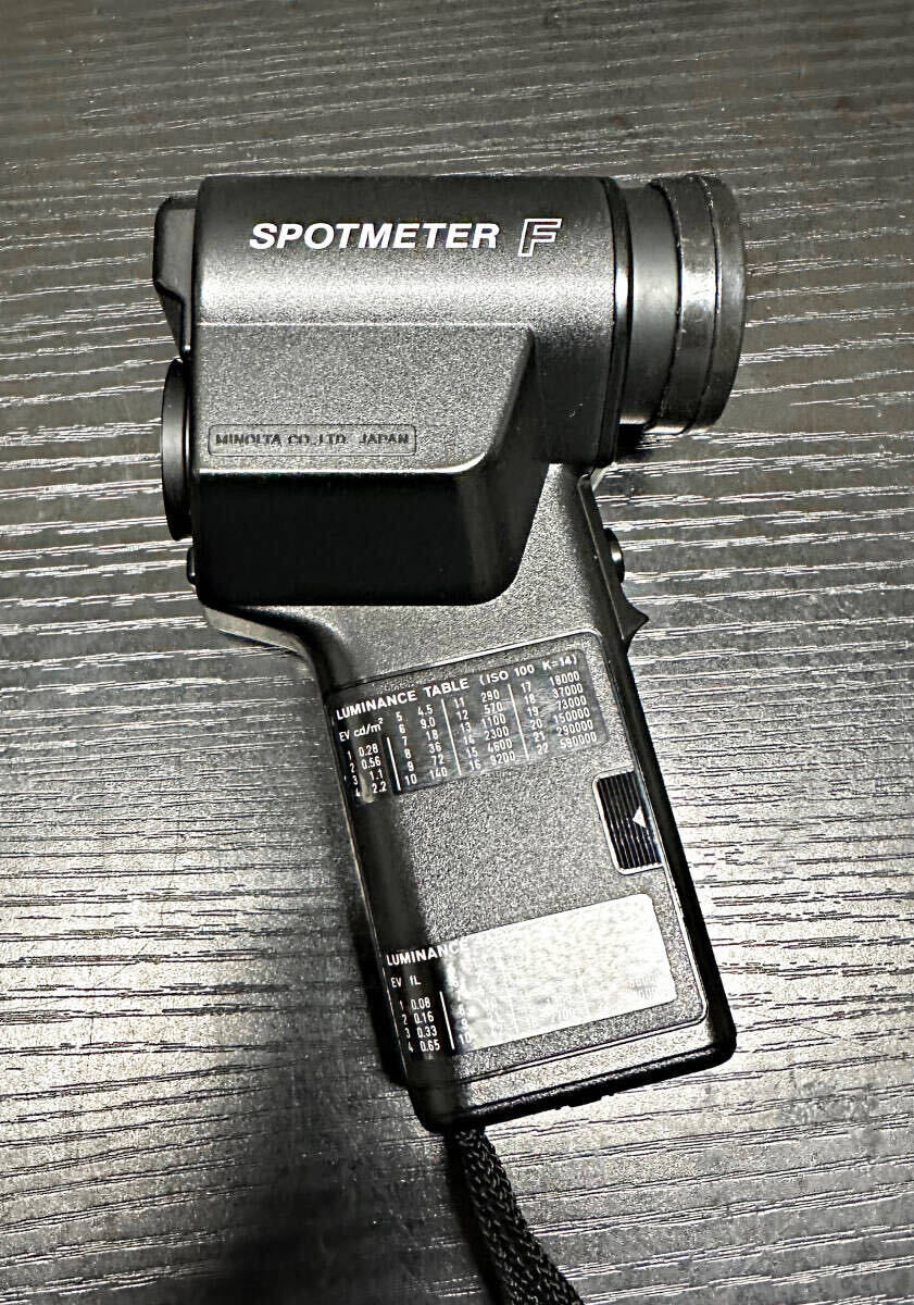 MINOLTA/ミノルタ★露出計★SPOTMETER F★スポットメーター F★80913066★ジャンク品★040192の画像1