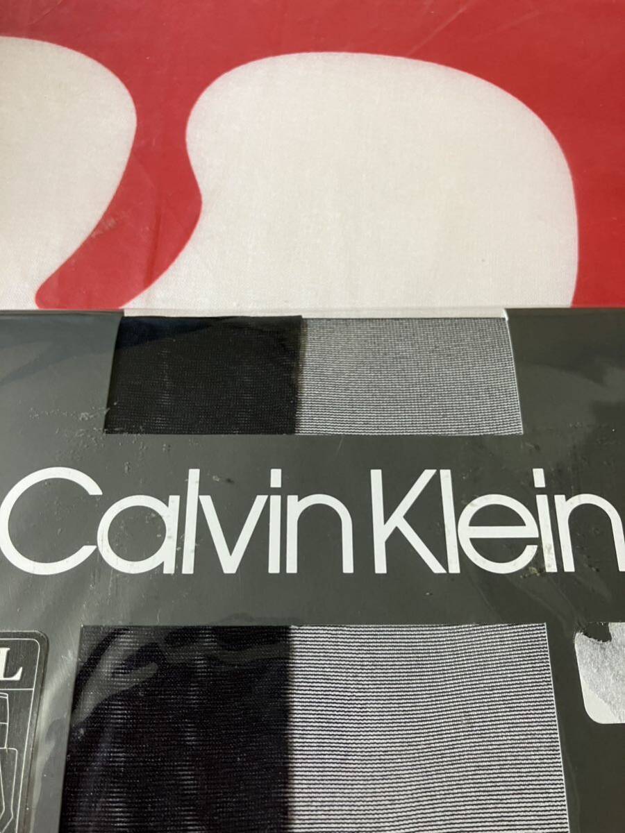 calvin klein パンティストッキング L サポート ブラック 黒 パンスト 超ハイゲージ panty stocking カルバンクライン の画像2