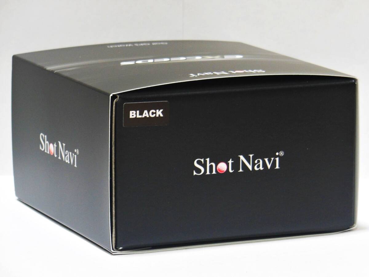 ■新品未開封■Shot Navi EXCEEDS ショットナビ エクシード ブラック 保証有■送料無料■の画像3