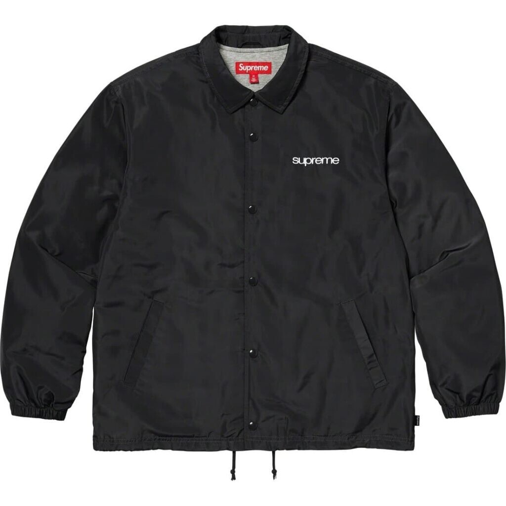 Supreme Nyc Coaches Jacket Black L　サイズ シュプリーム ニューヨーク コーチジャケット ブラック 黒　Large　黒　23aw 美品_画像1