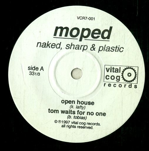 C00189121/EP1枚組-33RPM/moped「naked sharp plastic」の画像3