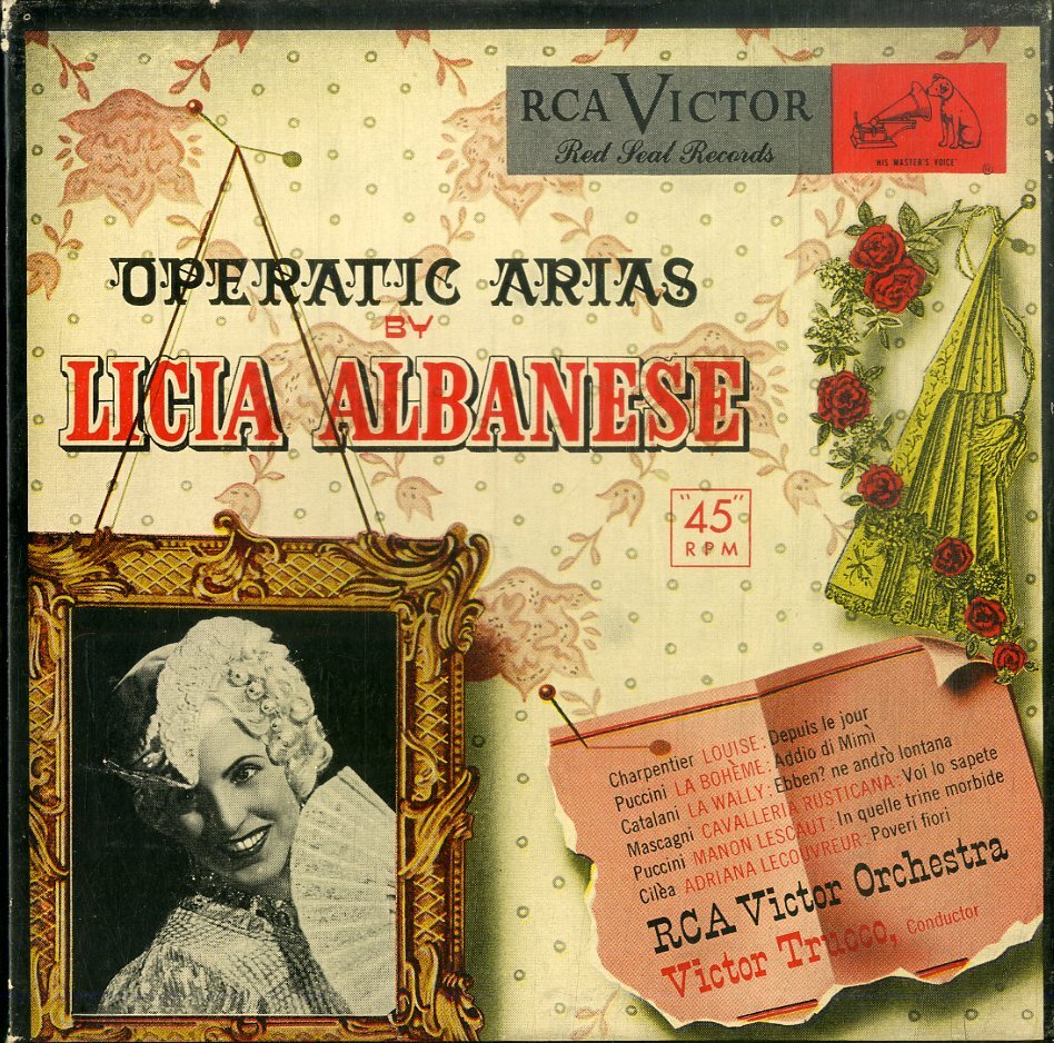 C00195274/▲▲EP3枚組ボックス/リチア・アルバネーゼ「Operatic Arias」の画像1