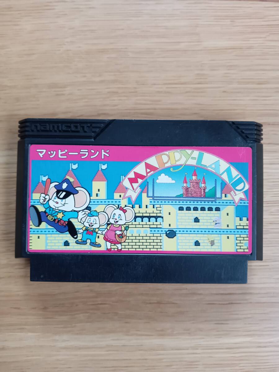 FC ファミコン マッピーランド MAPPY-LAND【中古美品】【レア！】【送料140円】【同梱対応可】_画像1