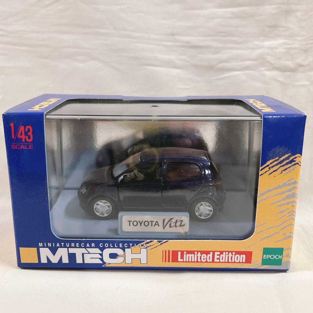 【未開封】エムテック EPOCH TOYOTA トヨタ Vitz ヴィッツ ミニカー 3台セット 記念販売限定 1/43 リミテッドエディション_画像5