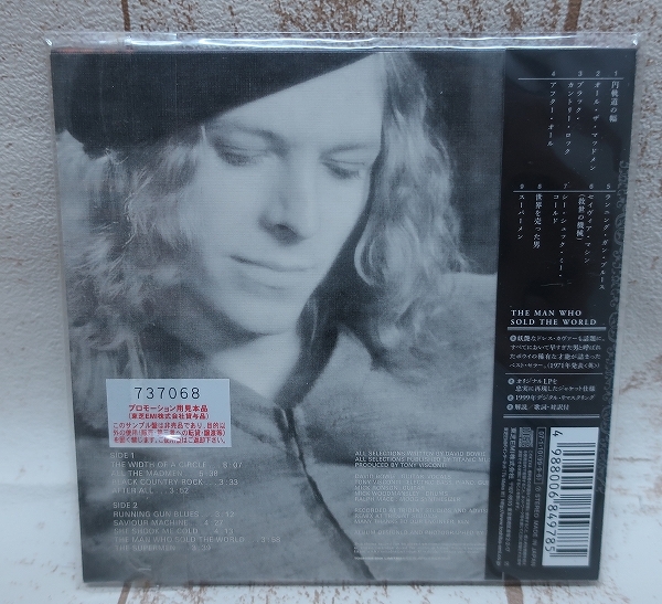 6-4069A/デヴィッド・ボウイ 世界を売った男 紙ジャケット CD David Bowie 見本品 送料200円 の画像2