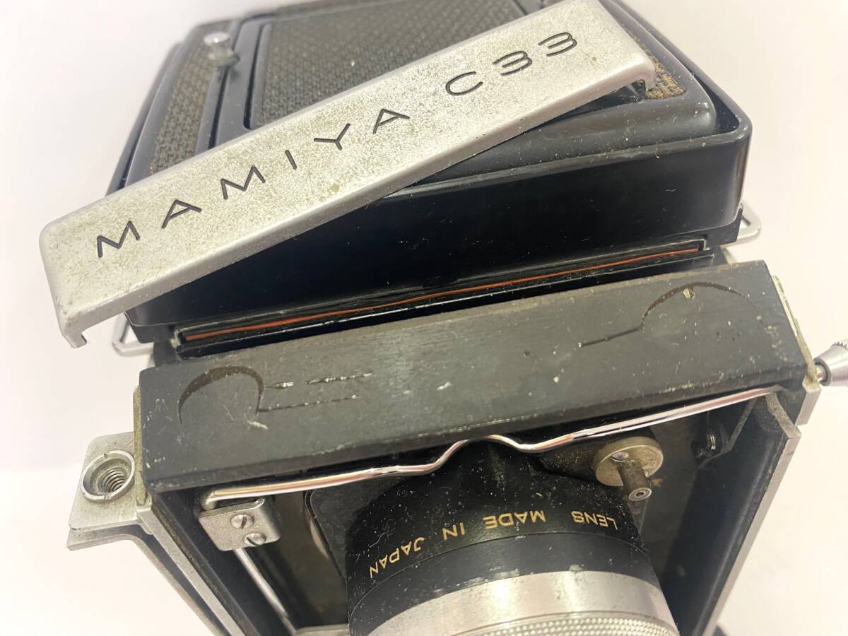 MAMIYA マミヤ C33 PROFESSIONAL カメラ レンズ MAMIYA-SEKOR 105ｍｍ F3.5 二眼レフカメラ ジャンクの画像2