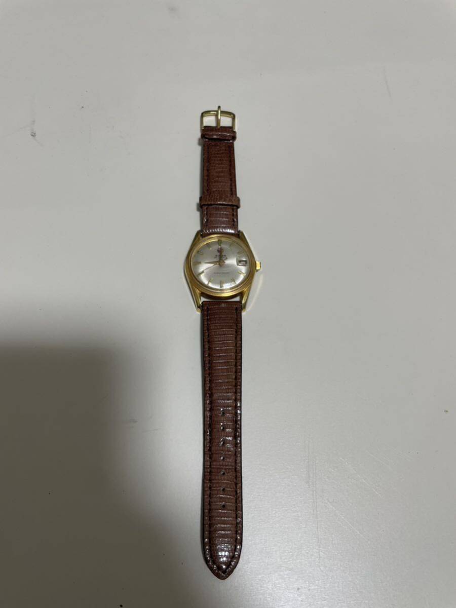 ラドー ワールドトラベル デイト ゴールド 自動巻き メンズ 腕時計 RADO_画像1