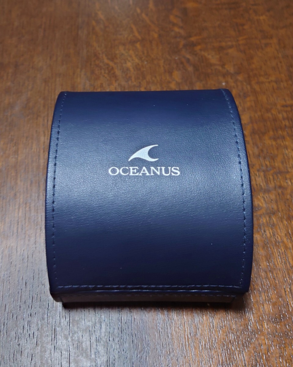 【未使用】CASIO(カシオ) OCEANUS/オシアナス 純正 時計 収納ケース ボックス 保存箱/空箱/化粧箱の画像1