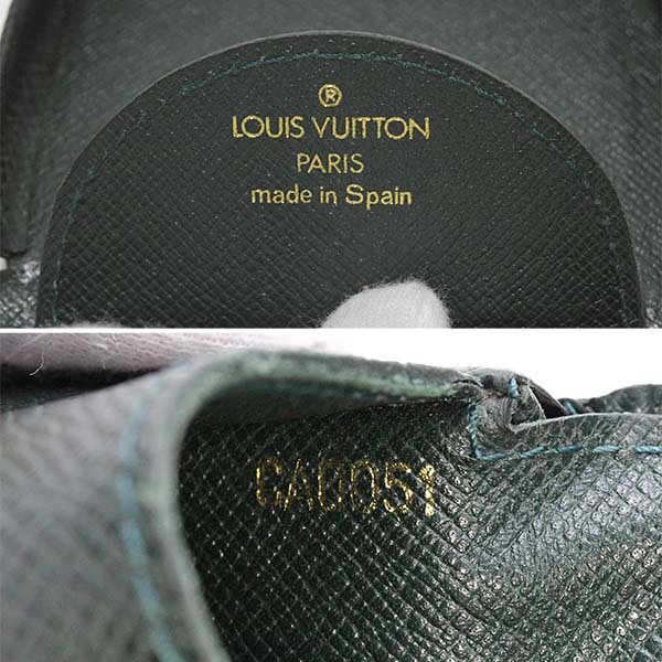 1円～ LOUIS VUITTON タイガ ポルトモネ キュヴェット コインケース M30374 ルイヴィトンの画像9