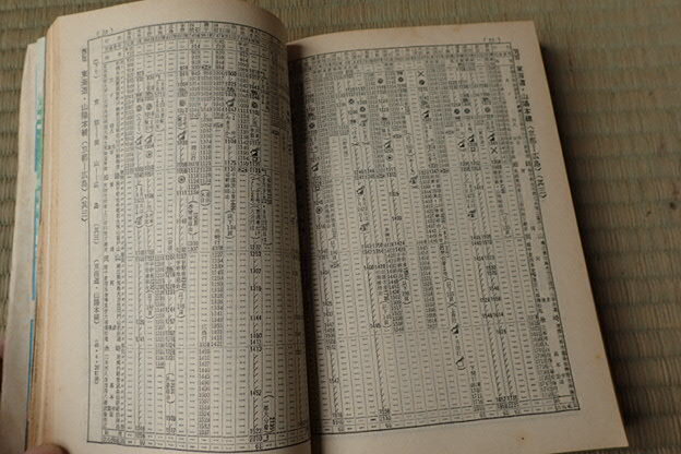 19-56 日本時刻表 1971年 国鉄 東京交通案内社発行 レトロの画像8