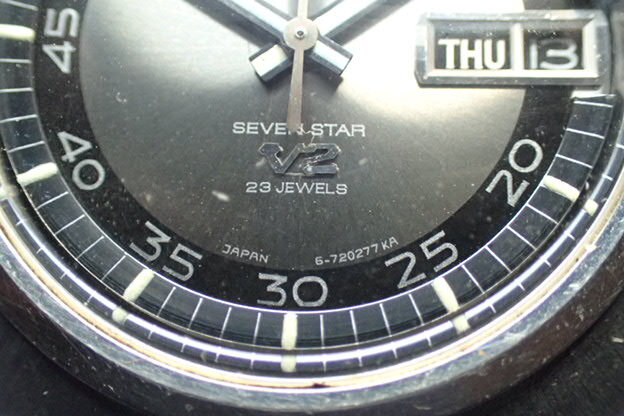 19-65 シチズン セブンスターV2 23石 自動巻き腕時計 GN-3-5 レトロ アンティークの画像4