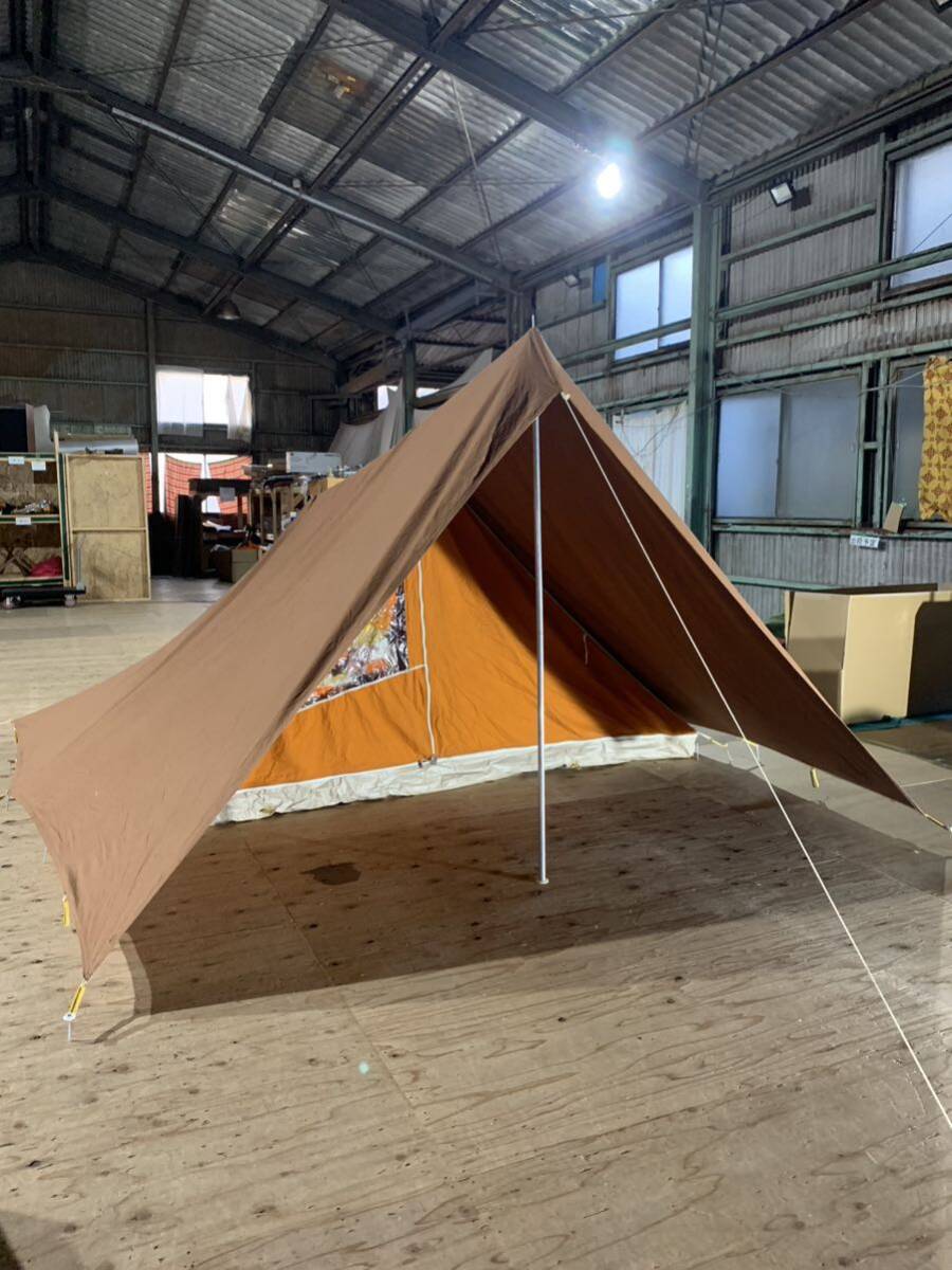 MARECHAL マルシャル フランス製　A型テント　mesange　シジュウカラ　ヴィンテージ　レトロ　コットンテント_画像5
